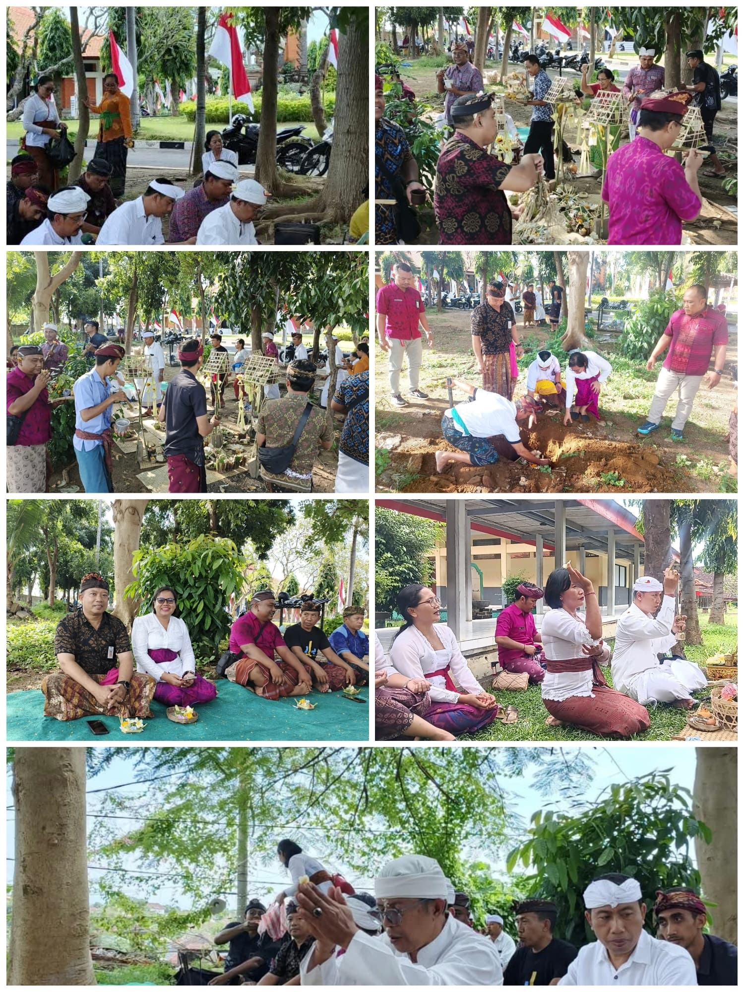 Upacara Ngeruak Untuk Pembangunan Di Lingkungan Sekolah