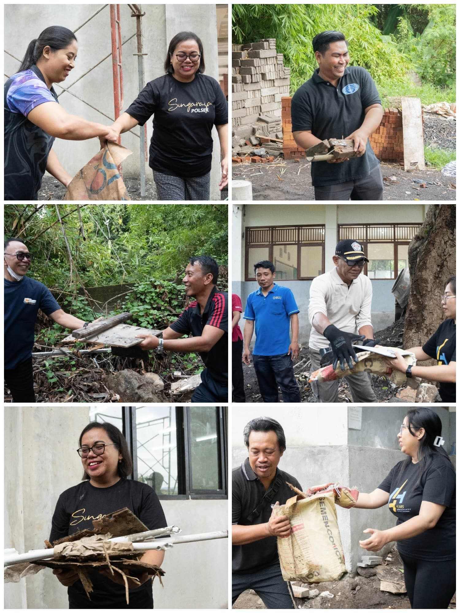 Gotong Royong Guru Dan Pegawai Stemsi 16 Desember 2025