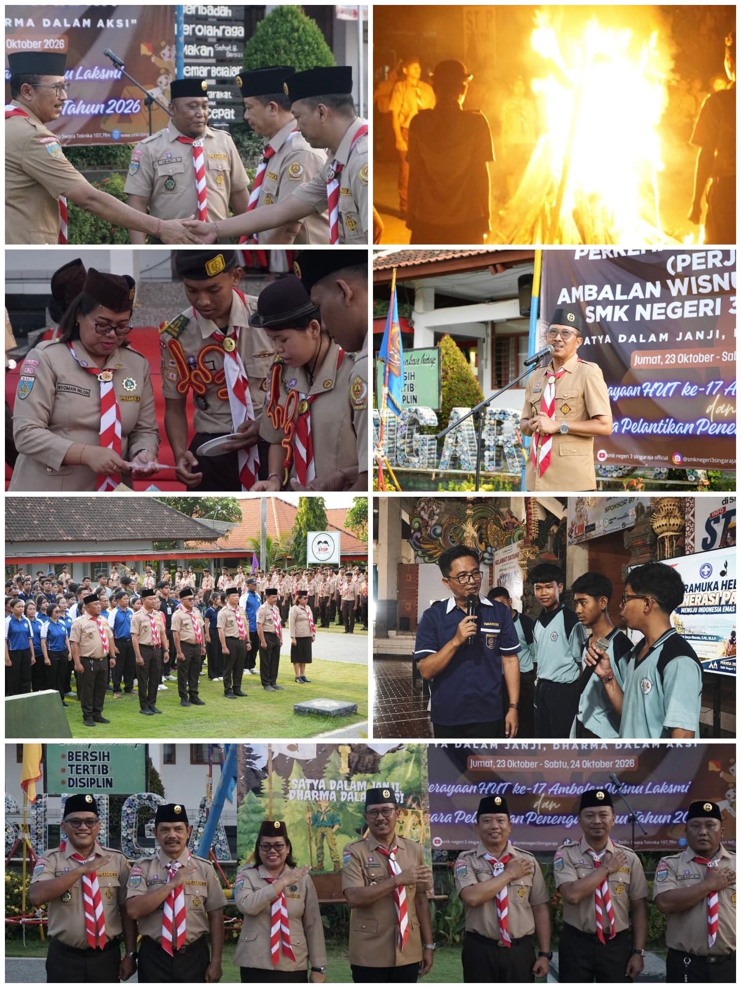 Perkemahan Jumat Sabtu (PERJUSA) Tahun 2026 Hari Pertama