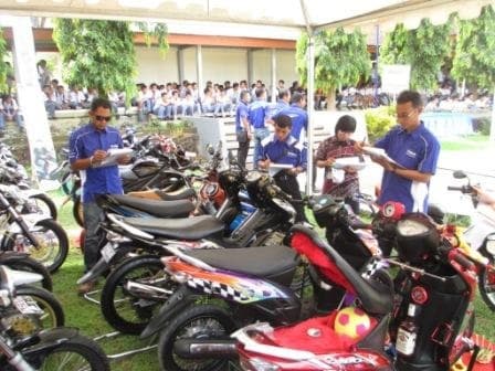 HASIL KONTES MODIFIKASI MOTOR DI SMK N3 SINGARAJA & PT.YIM