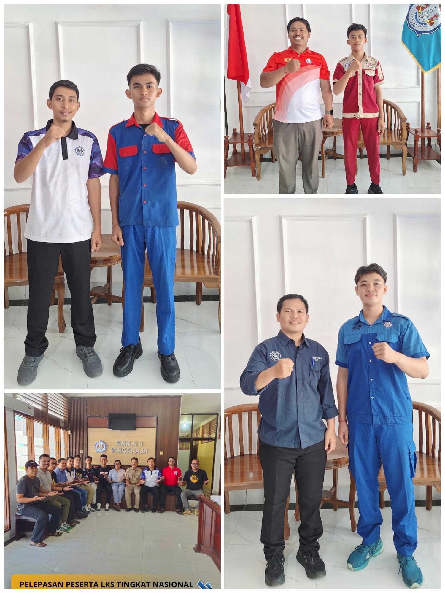 Pelepasan Kontingen Ajang Talenta LKS Jenjang SMK Tingkat Nasional 2025