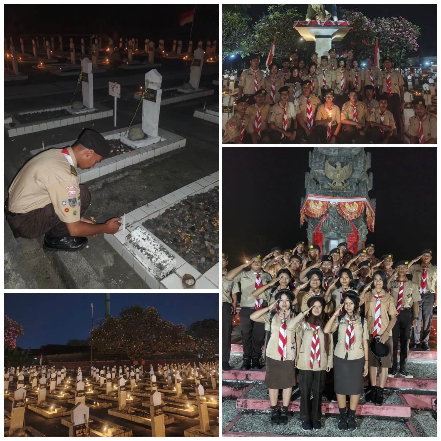 Upacara Apel Kehormatan Dan Renungan Suci HUT RI Ke 80